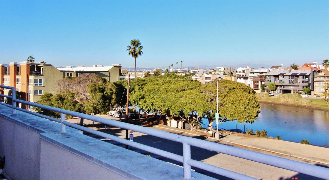 A view of the city from above.